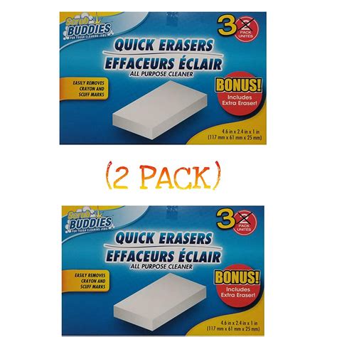 Magic white cleaning erasers